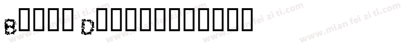 Black Dragon字体转换